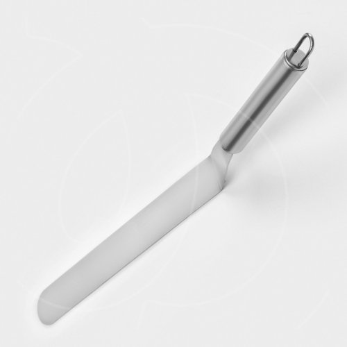 Лопатка (спатула) изогнутая с металлической ручкой 36,5 см 2834535