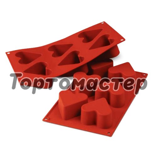 Форма силиконовая "Сердца" 1332