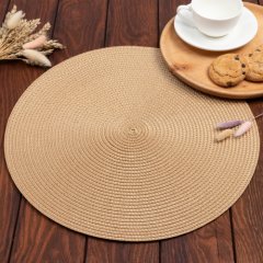 Подставка сервировочная "Бежевая" 38 см 7867459