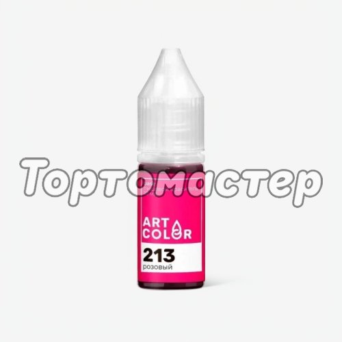 Краситель пищевой гелевый водорастворимый Art Color Base Розовый 10 мл 